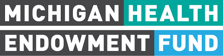 michigan health endowment fund logo michigan health endowment fund with colored background