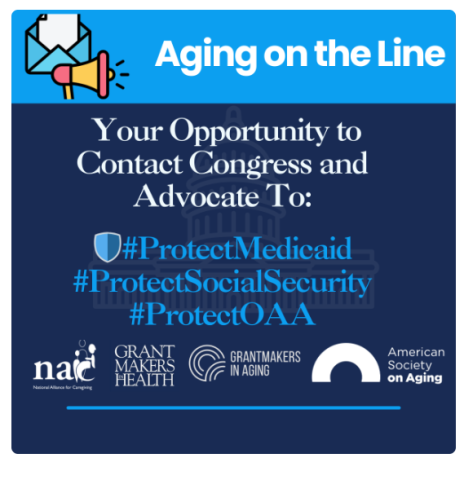 aging on the line graphic